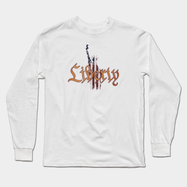 Liberty Long Sleeve T-Shirt by Dennverse